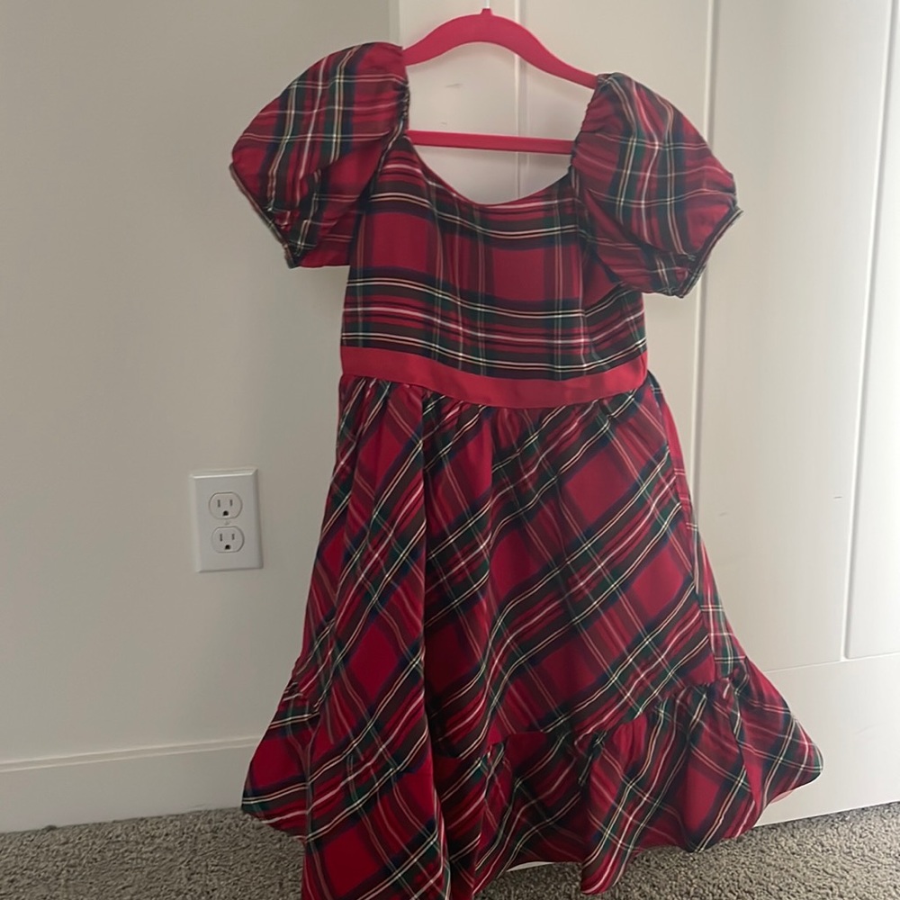 Red Plaid Janie and Jack Christmas Dress